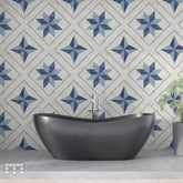 Mosaicowall DIY Peel and Stick Self Adhesive Floor & Wall Backsplash Tiles